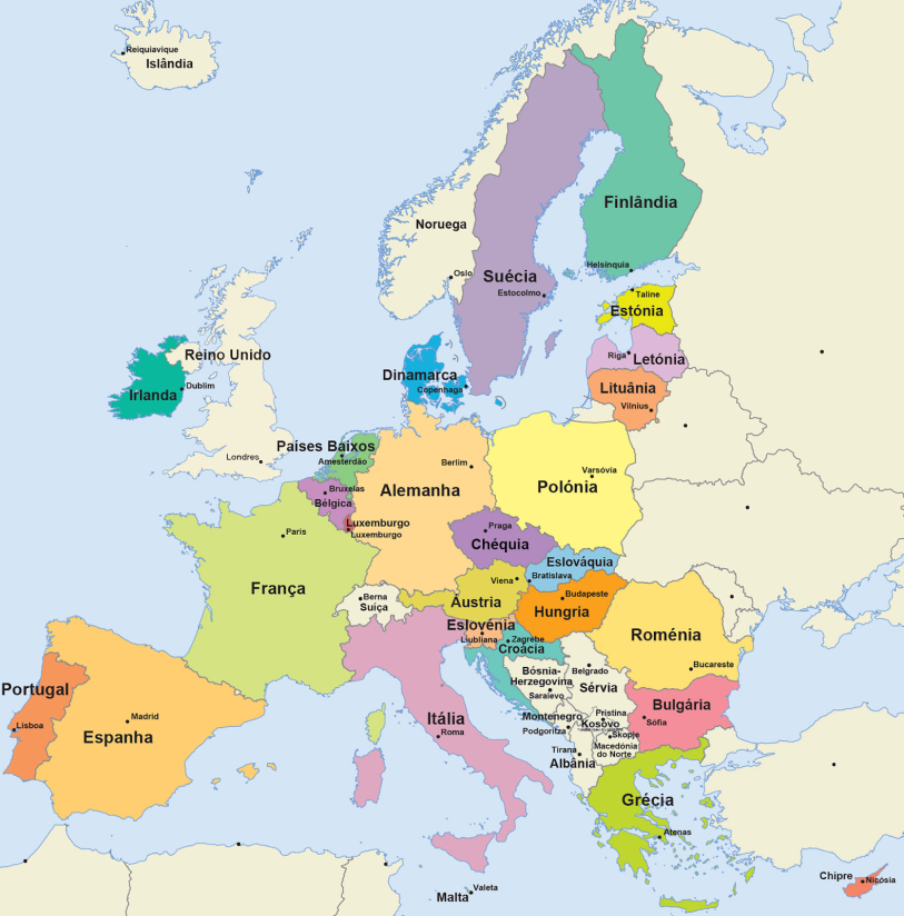Países membros da União Europeia